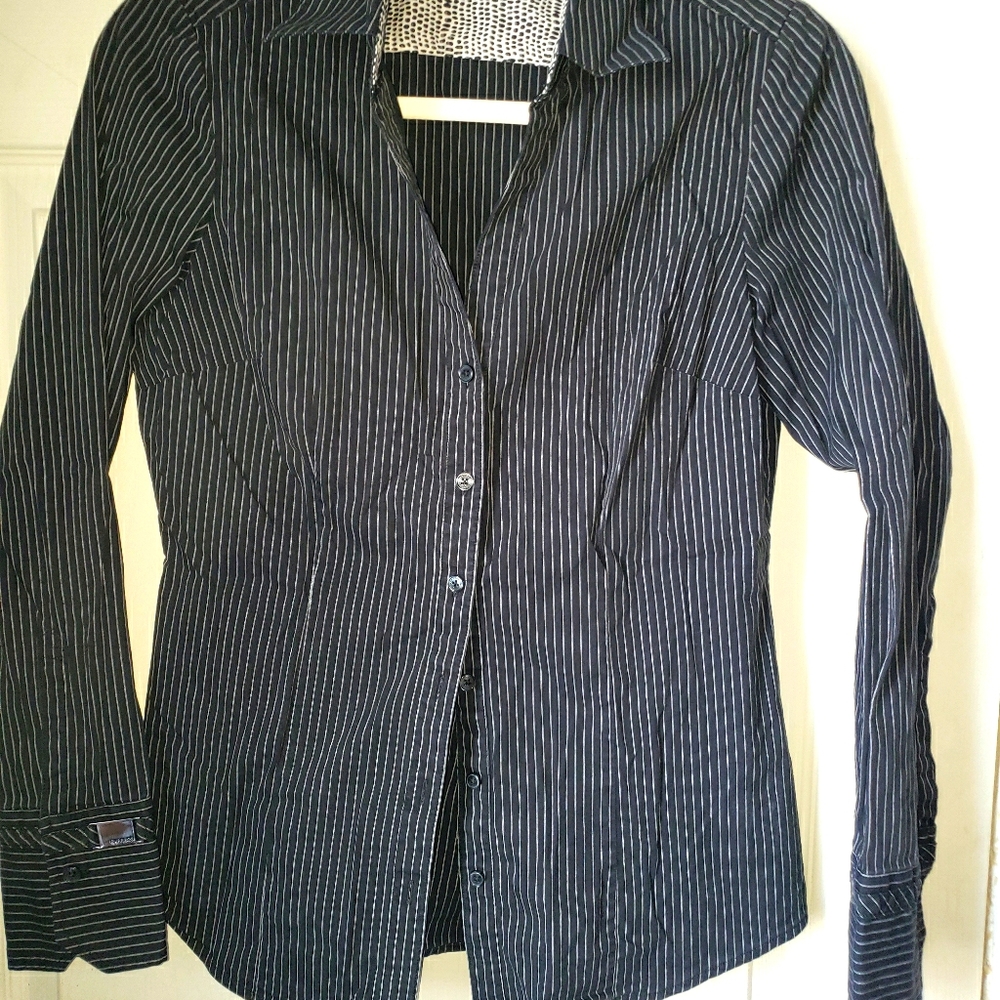 Express Design Studio fitted dress shirt
